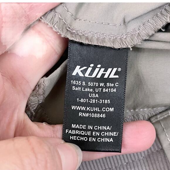 Kuhl Women’s Durango Pants 12 Regular Straight Outdoor Gorpcore Cinched Hiking - Picture 8 of 9